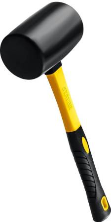 Киянка резиновая 450гр черная STAYER Professional