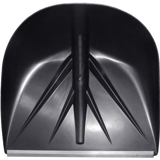 Лопата снеговая 420х400мм ПОЛЮС МИДИ