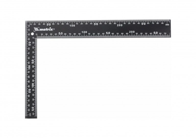 Угольник стальной черный 200х300мм