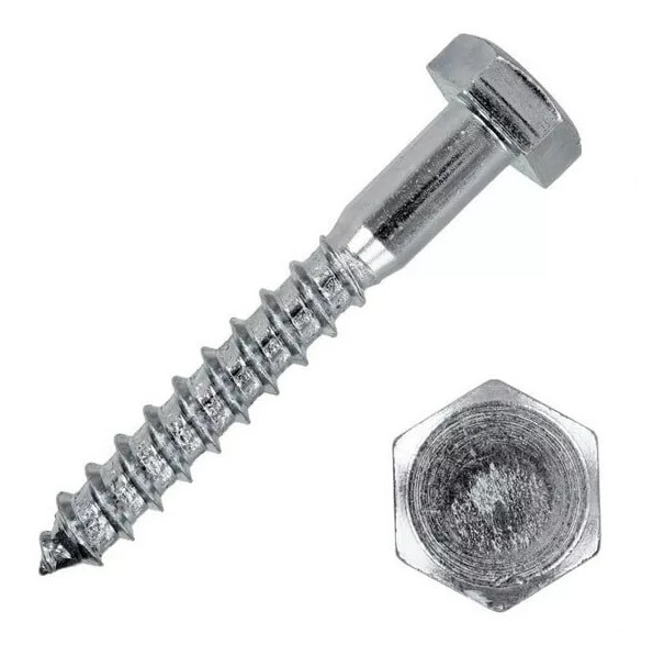 Шуруп-болт Глухарь по дереву DIN 571 6х70