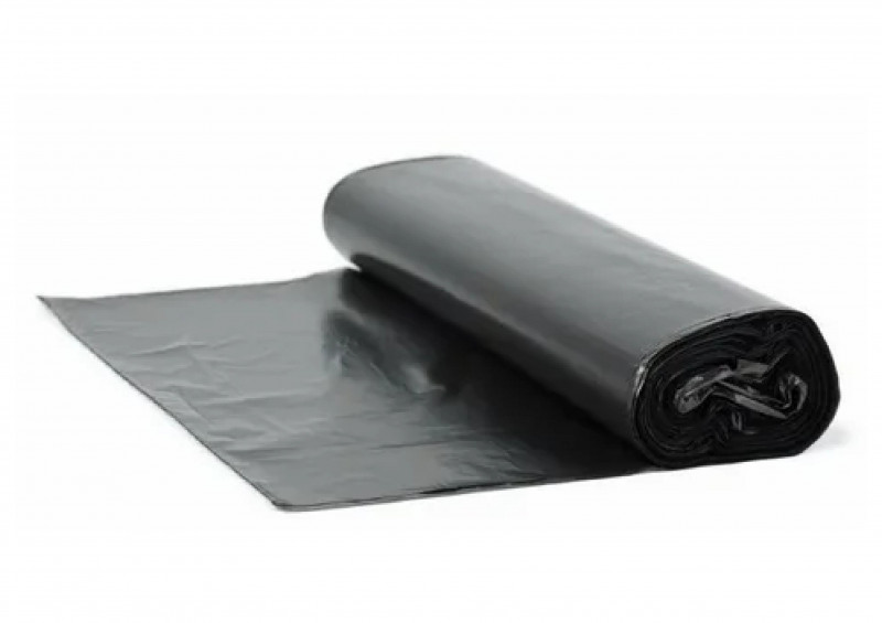 Пакеты для мусора 120л 10шт прочные дл/рулон черные