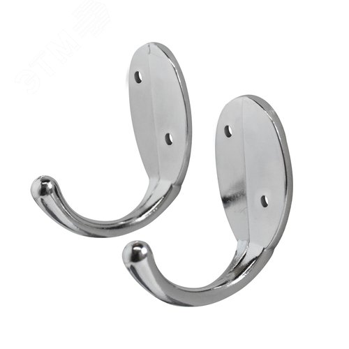 Крючок-вешалка 1089СР хром Европакет Стандарт