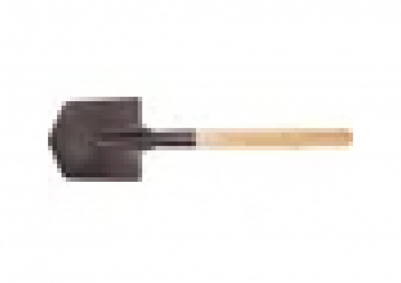 Лопата саперная деревянный черенок 180х155х530мм Polyagro