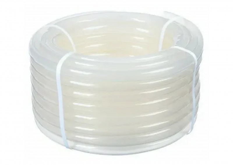 Шланг ПВХ силикон однослойный прозрачный 18х22мм 3/4" 25м