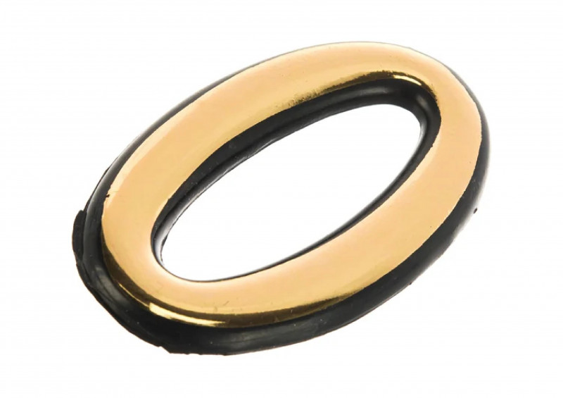 Номер для дверей "0" самоклеющийся