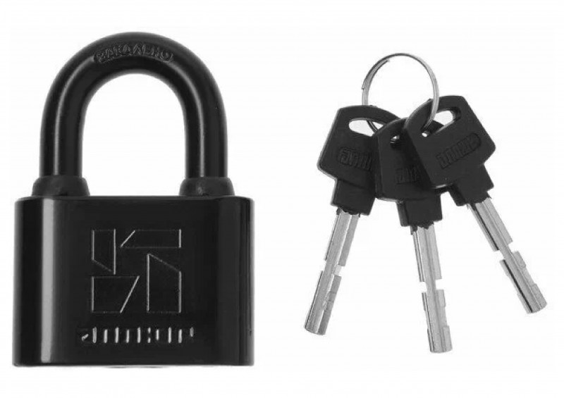 Замок навесной ВС2С-601 d-10,5мм Аллюр черный