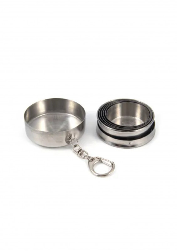 Стакан походный Следопыт 75мл складной малый