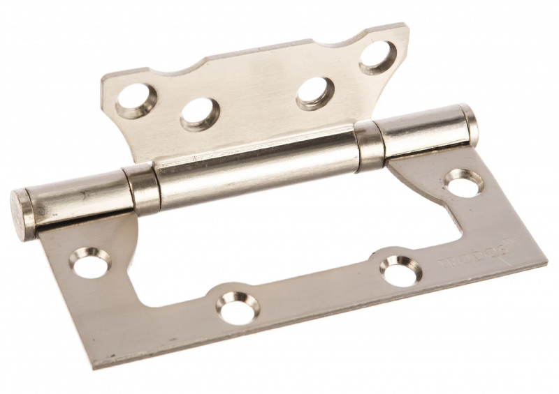 Петля без врезки 100х75х2,0 TRODOS никель