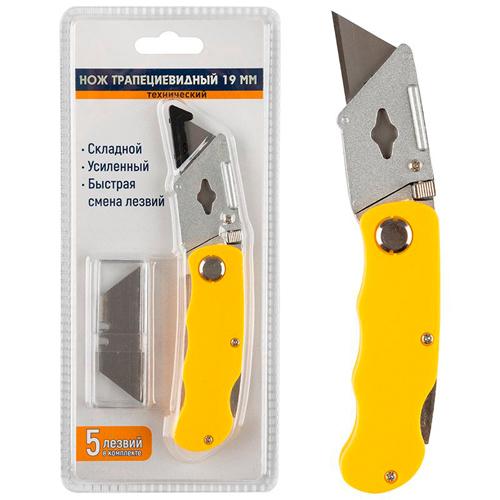 Нож строительный трапециевидный Park